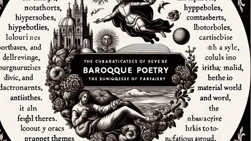 Charakterystyka poezji barokowej na przykładach