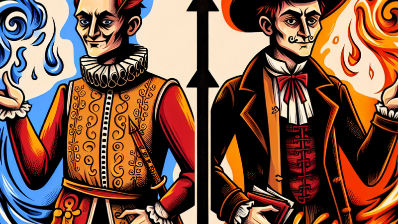 Charakterystyka porównawcza Cześnika i Rejenta (Zemsta A.Fredro)