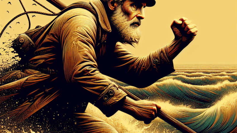 Charakterystyka Santiago: „Stary człowiek i morze” E. Hemingway