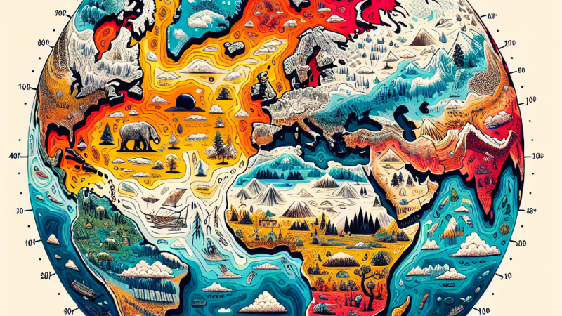 Charakterystyka stref klimatycznych kuli ziemskiej