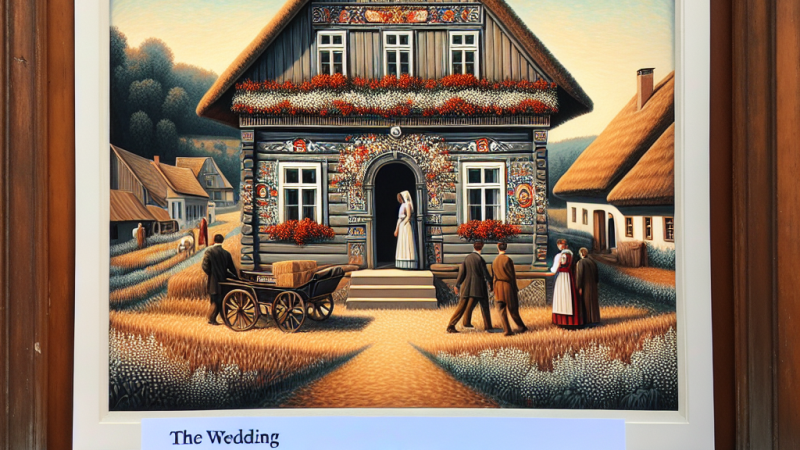 Chata bronowicka miejscem przełomów - “Wesele” Stanisława Wyspiańskiego