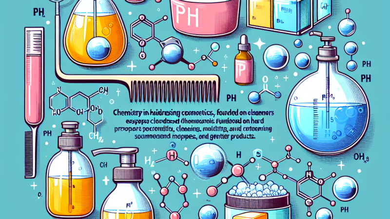 Chemia w kosmetykach fryzjerskich: mydła, szampony, środki myjące