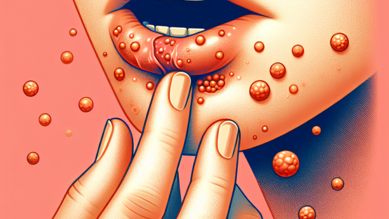 Choroby skóry – opryszczka