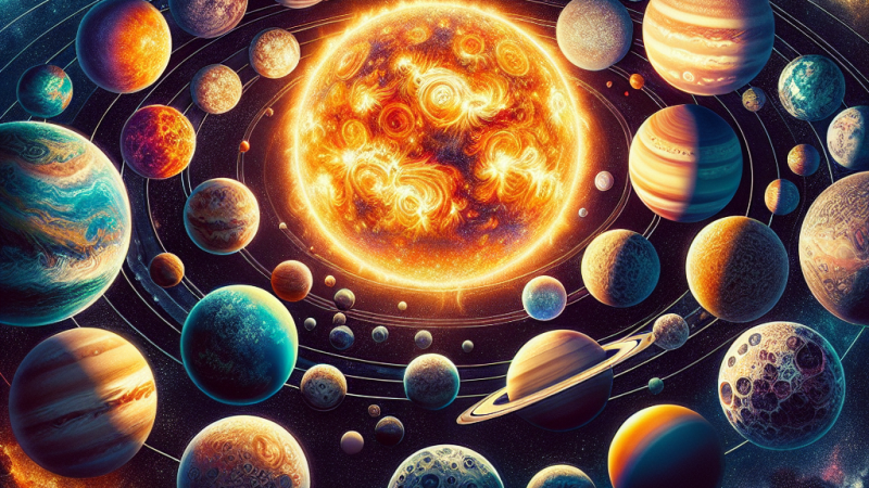 Ciała niebieskie tworzące Układ Słoneczny – opis i porównanie