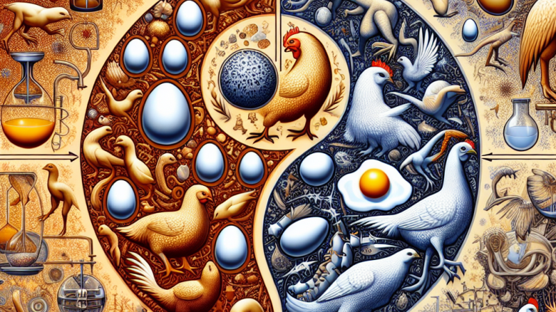 Co było pierwsze, kura czy jajko?