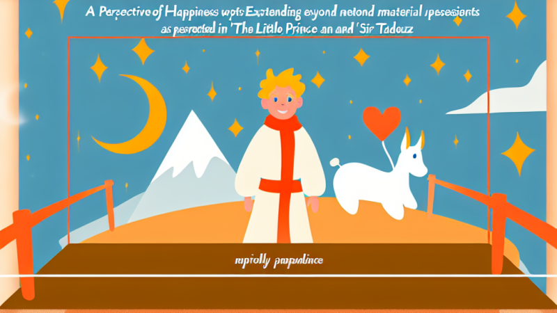 Co może uszczęśliwiać człowieka? Analiza utworów literackich