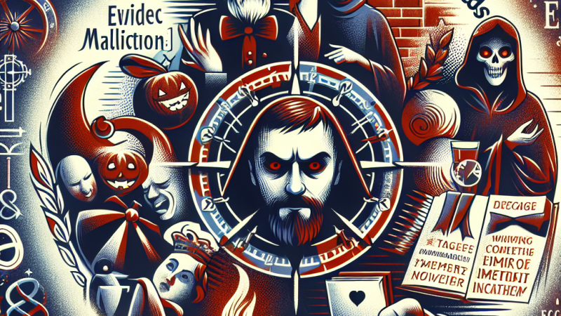 Co skłania człowieka do popełnienia złych czynów: analiza na podstawie utworu "Opowieść wigilijna", "Makbet", "Balladyna" i dowolnego filmu.