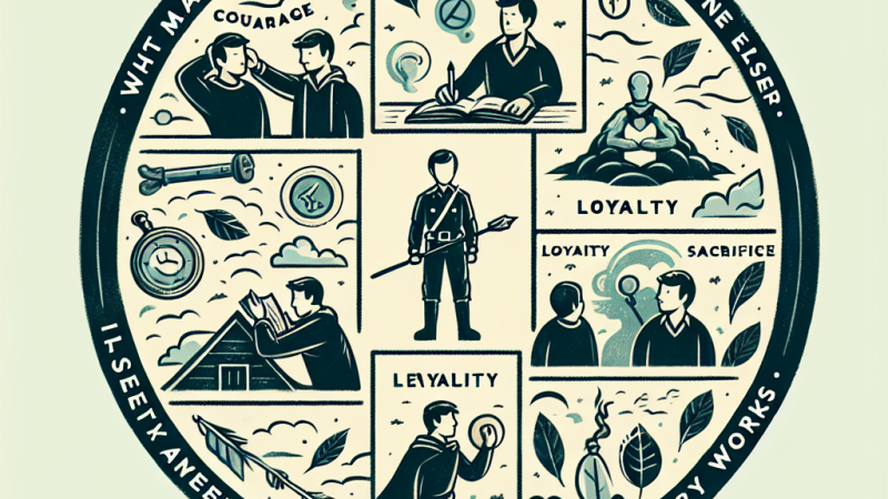 Co sprawia że człowiek dla drugiego człowieka staje się bohaterem - na podstawie lektur