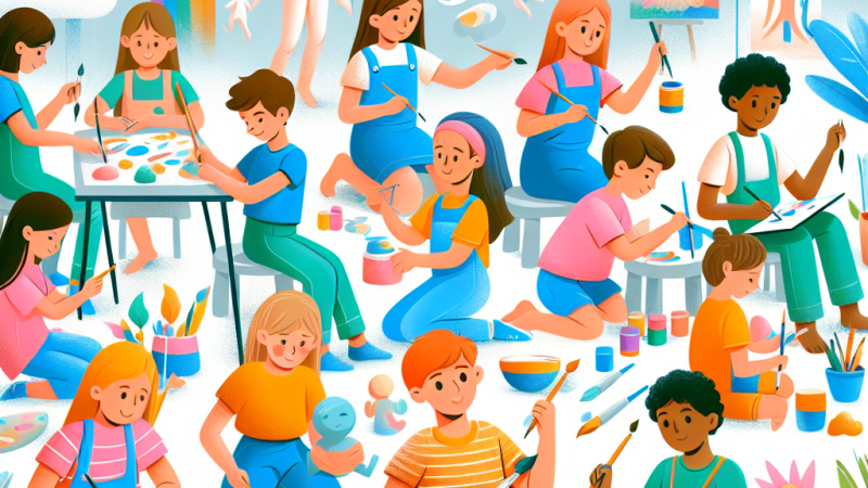 Co wnoszą do życia dzieci prace plastyczne?