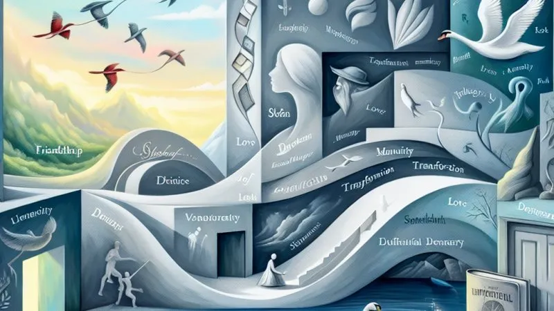 Cudowna podróż - motywy literackie