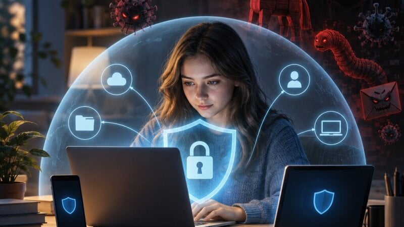 Cyberbezpieczeństwo w sieci: wirusy, ataki i metody ochrony