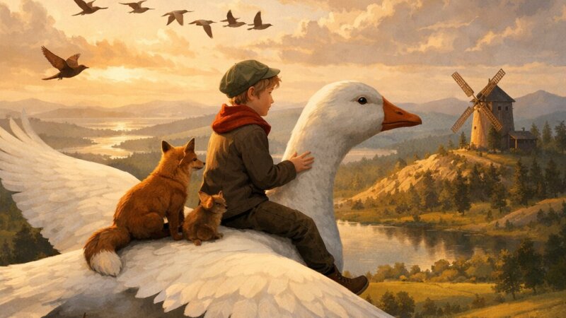 Cytat i złota myśl z lektury 'Cudowna podróż'