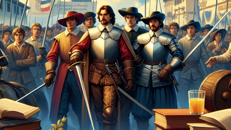 Czego nauczyła cię powieść Trzej muszkieterowie?