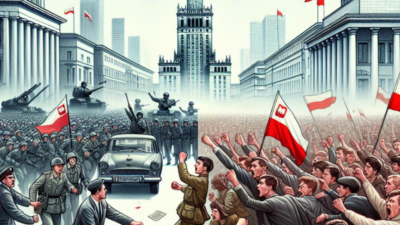 Czerwiec 1956, a marzec 1968 w PRL