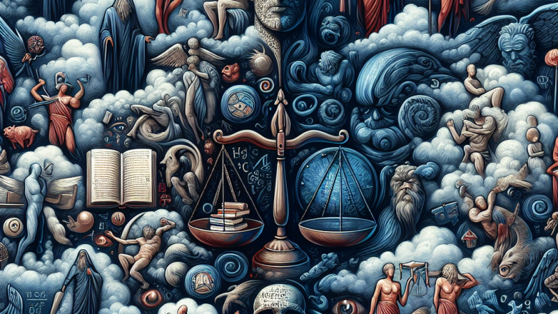 Człowiek – istota pełna sprzeczności: Analiza w oparciu o wybraną lekturę obowiązkową oraz inne utwory literackie