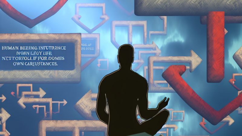 Człowiek a determinizm w literaturze