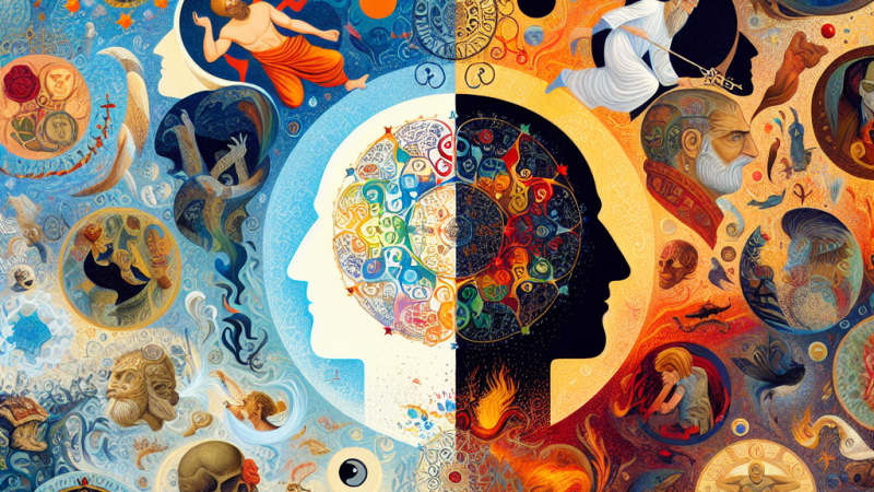 Człowiek: istota pełna sprzeczności. Analiza utworów literackich