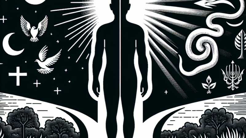 Człowiek jako istota rozdarta wobec dobra i zła