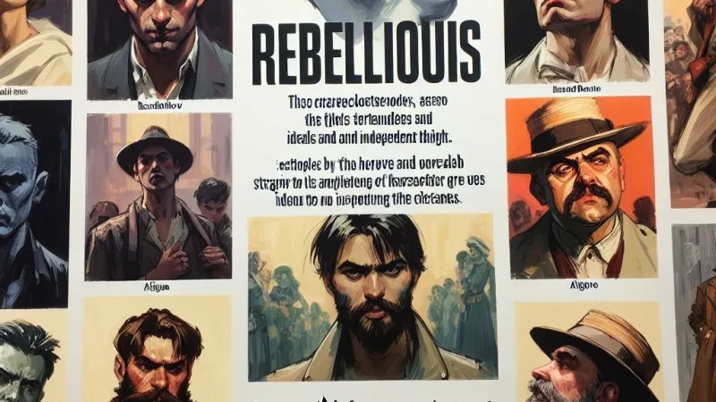 Człowiek niepokorny w literaturze