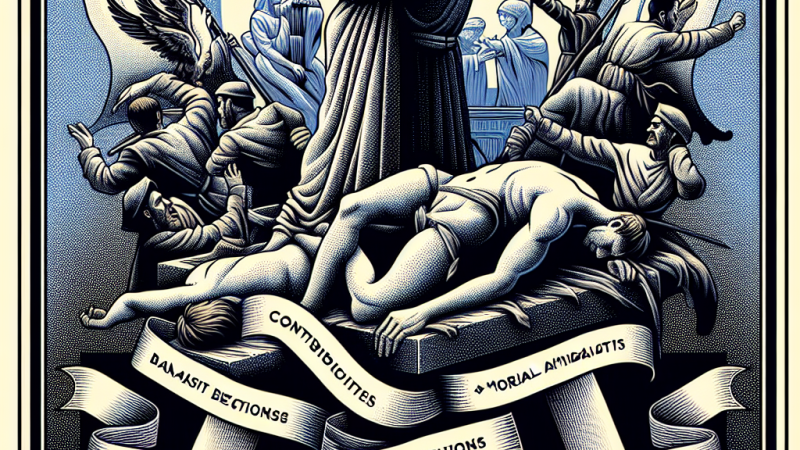 Człowiek pełen sprzeczności na podstawie literatury