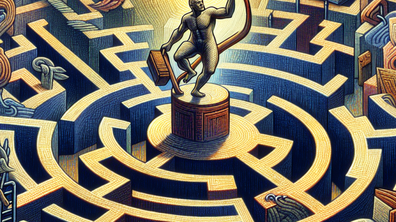 Człowiek w labiryncie życia- analiza literacka