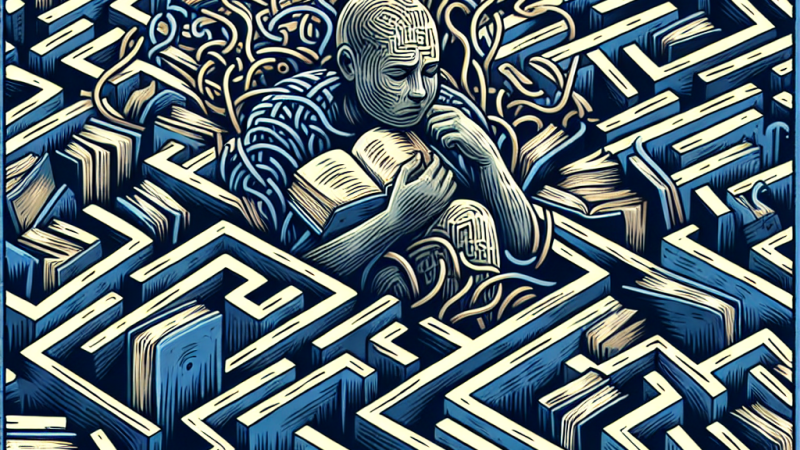 Człowiek w labiryncie życia. W pracy odwołaj się do lektur obowiązkowych