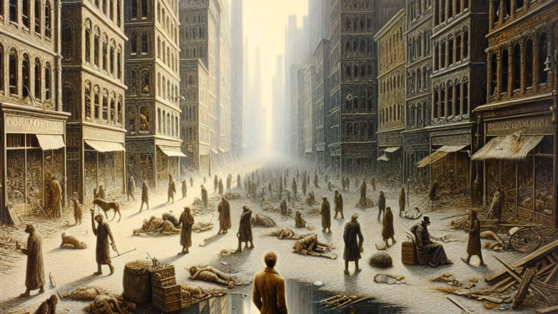 Człowiek w obliczu zła. Opisz problem na podstawie Dżumy Alberta Camusa