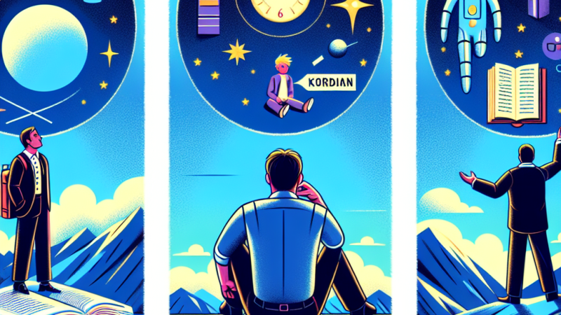 Człowiek w poszukiwaniu sensu swojego istnienia w utworach "Lalka", "Mały książe" i "Kordian".