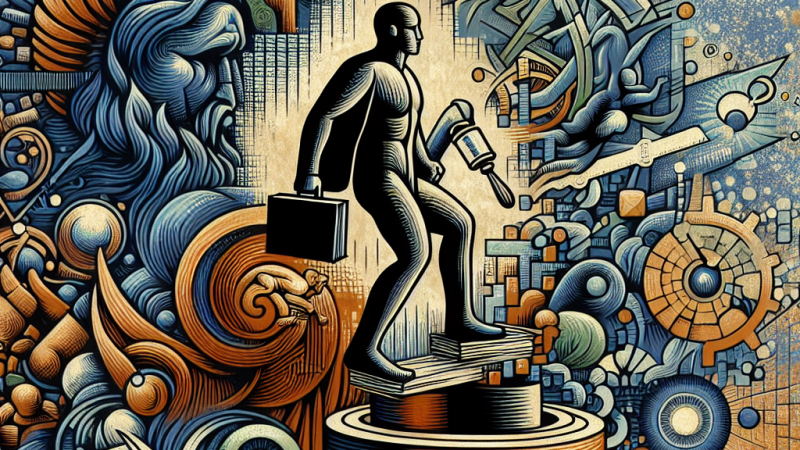 Człowiek w poszukiwaniu sensu swojego istnienia.