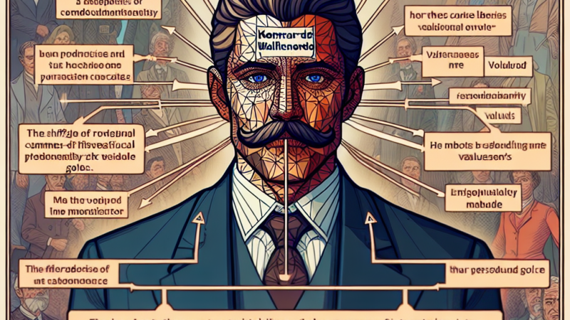 Człowiek w świecie wyznawanych wartości - analiza na przykładzie Konrada Wallenroda w dwóch kontekstach