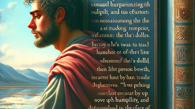 Człowiek w sytuacji próby: refleksje literackie.