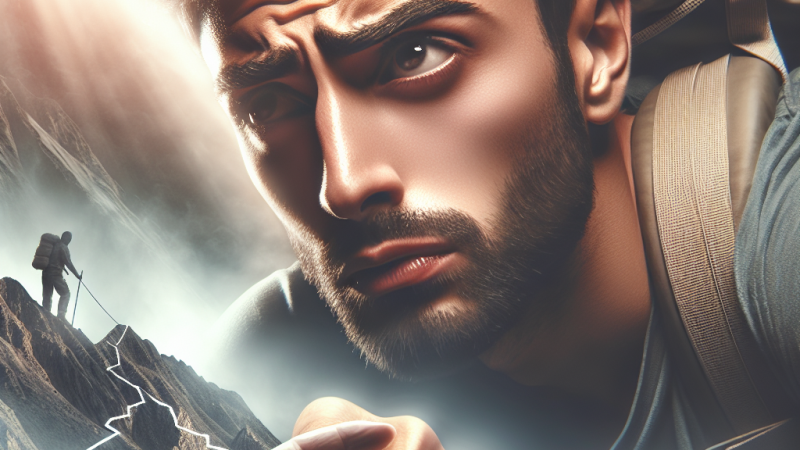 Człowiek w trudnej sytuacji