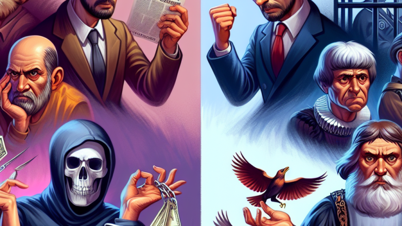 Człowiek wobec konsekwencji swoich wyborów na przykładzie "Zbrodni i kary" Fiodora Dostojewskiego i "Makbeta" Williama Szekspira