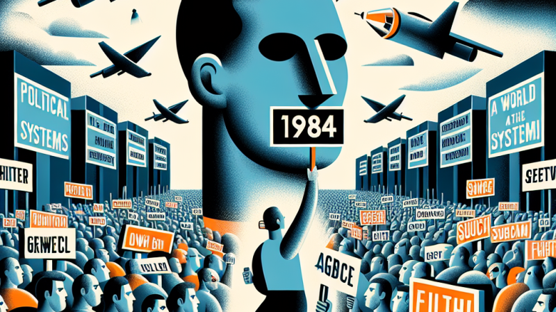 Człowiek wobec systemów politycznych: "1984" George'a Orwell'a oraz "Inny świat" Georga Herlinga-Grudzińskiego.