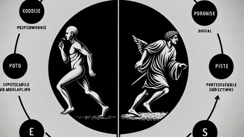 Człowiek zagubiony, a człowiek konsekwentnie dążący do celu - rozważania na podstawie "Przedwiośnia", "Kordiana" i "Antygony".