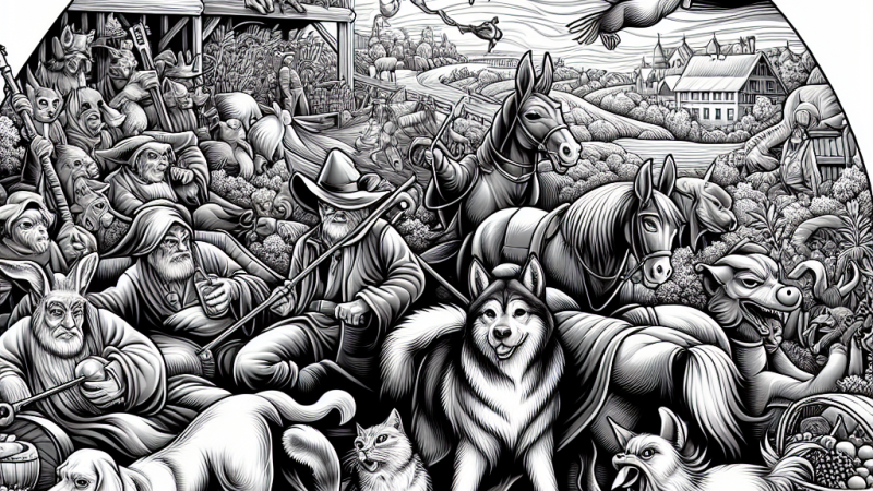 Czterej muzykanci z Bremy" - plan wydarzeń