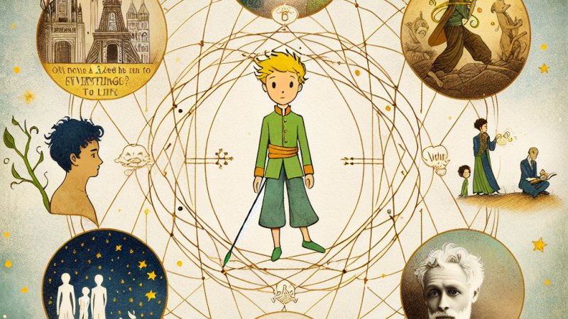 „Czy człowiek może być niewolnikiem wszystkiego? Argumenty oparte na postaciach, które odwiedził Mały Książę.”