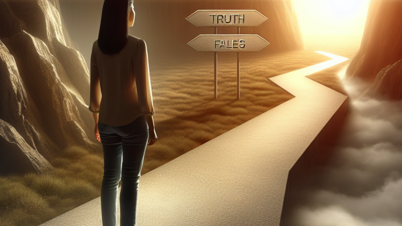 Czy człowiek woli prawdę czy łatwiej mu żyć w świecie fałszywych przekonań?