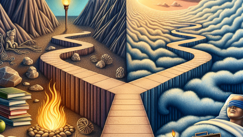 Czy człowiek woli prawdę, czy też łatwiej mu żyć w świecie fałszywych przekonań ?