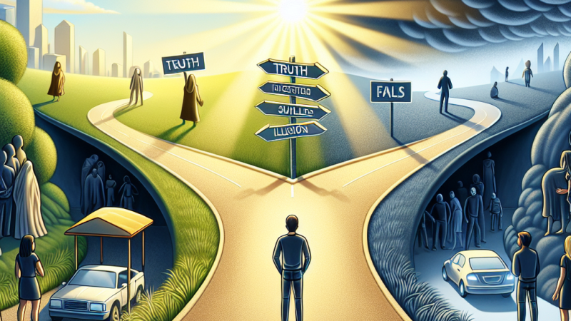 Czy człowiek woli prawdę czy też łatwiej żyć mu w świecie fałszywych przekonań?