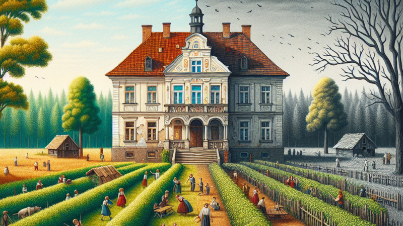 Czy dwór szlachecki zawsze jest "centrum polszczyzny"? "Pan Tadeusz", "Przedwiośnie"