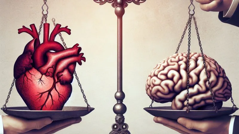 Czy lepiej kierować się sercem czy rozumem?