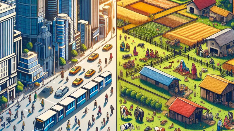 Czy lepiej mieszkać w mieście czy na wsi?