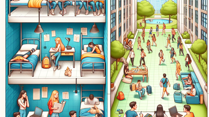 Czy mieszkanie w akademiku jest lepsze niż prywatne mieszkanie podczas nauki