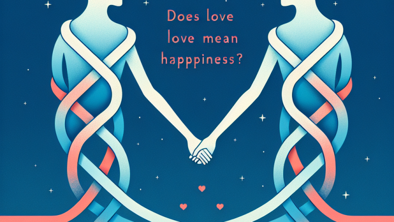 Czy miłość oznacza szczęście?