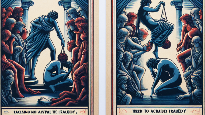 Czy można oszukać swoje przeznaczenie? Analiza na podstawie "Antygony" Sofoklesa i innego tekstu kultury.