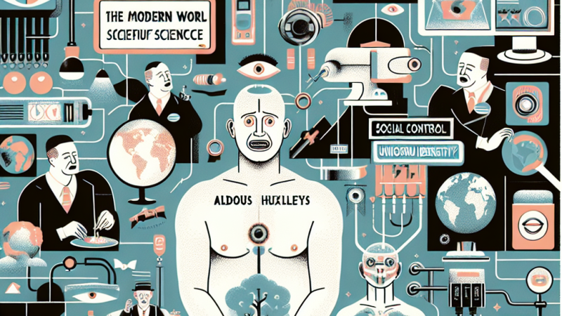 Czy obraz współczesnego świata i rozwój nauki potwierdzają wizję Aldousa Huxleya?