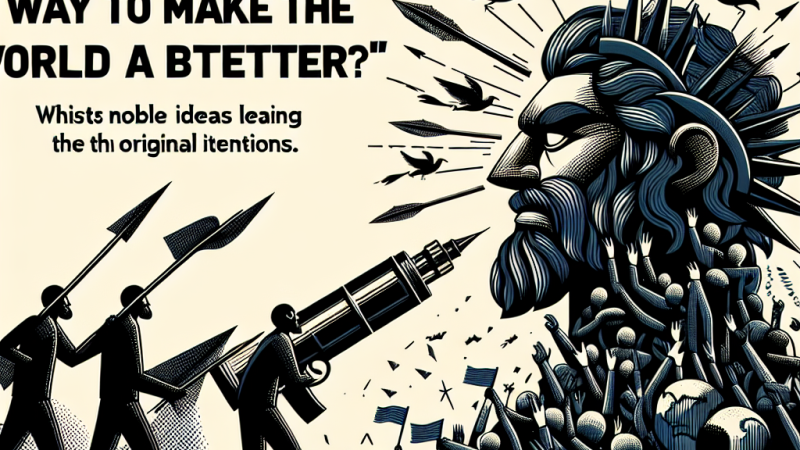 Czy rewolucja jest sposobem na zmianę świata na lepsze?
"Nie- Boska komedia"