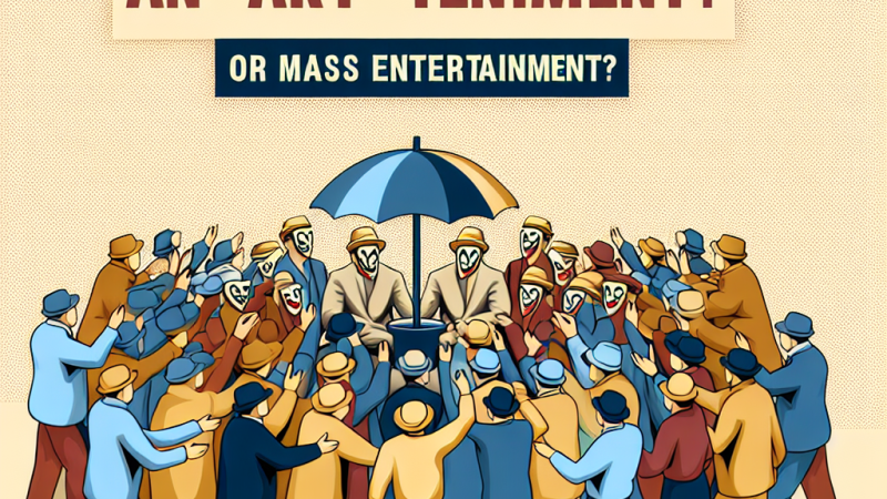 Czy teatr uliczny jest dla widza sztuką czy rozrywką masową ?