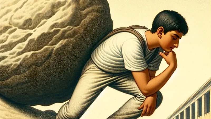 Czy uczeń powinien zdecydowanie wyrażać swoje poglądy? Praca na kanwie "Syzyfowych prac"